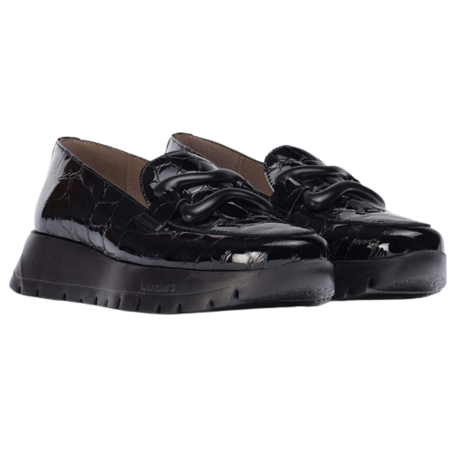 Wonders Loafers - A-2430 - Black