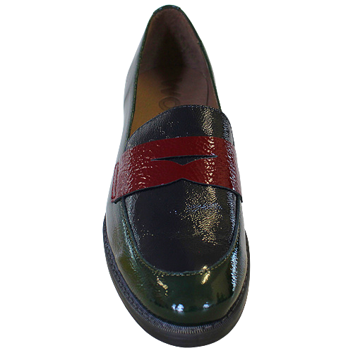 Wonders Loafers - A-7251 - Wine/Multi