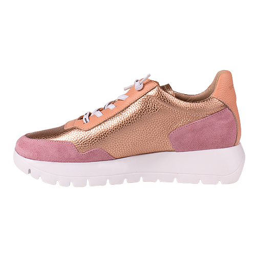 Wonders Ladies Trainers - A-24101 - Pink/Metallic
