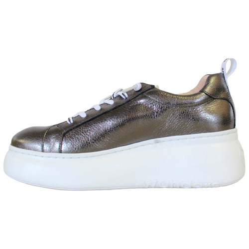 Wonders Wedge Trainers- A-2632-Metallic