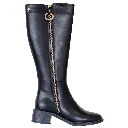 XTI Knee Boots - 141943 - Black