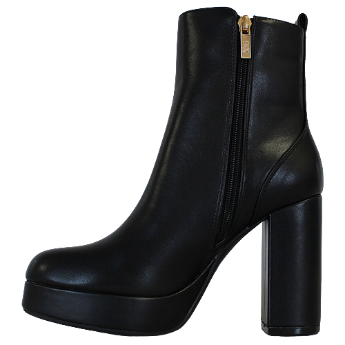 XTI Platform Ankle Boots - 142178 - Black