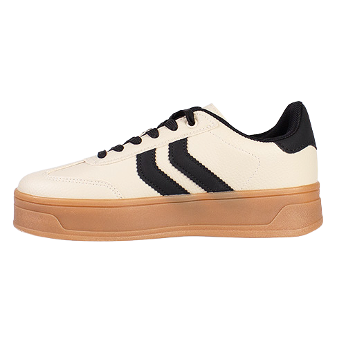 XTI Ladies Platform Trainers - 144585 - Beige