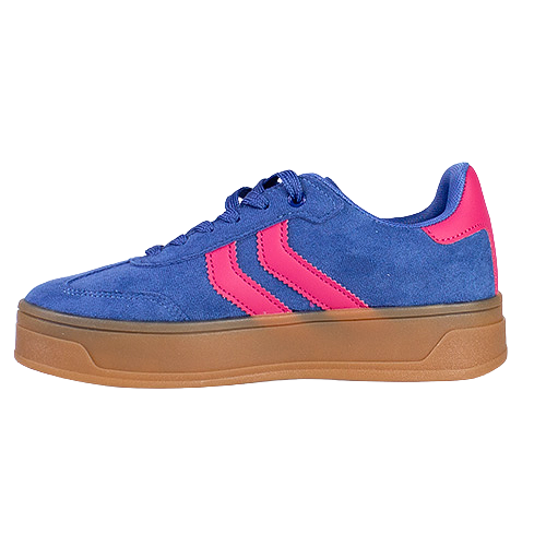 XTI Ladies Platform Trainers - 144586 - Blue
