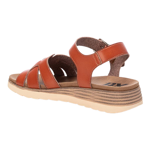 XTI Low Wedge Sandals - 142900 - Camel