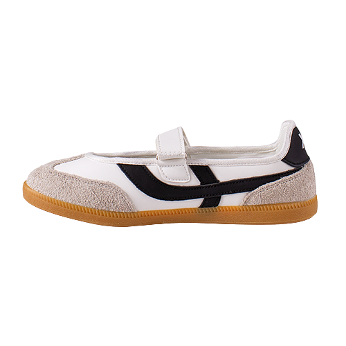 XTI Ladies Cross Strap Trainers - 145057 - White