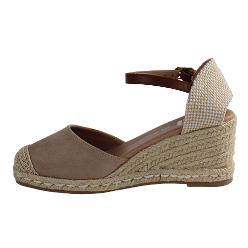XtI Ladies Wedge Sandal- 140746 - Beige