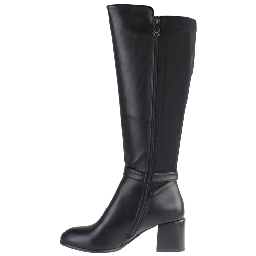 Zanni Knee Boots - Kirdasa - Black