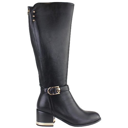 Zanni Knee Boots - Adabiya - Black