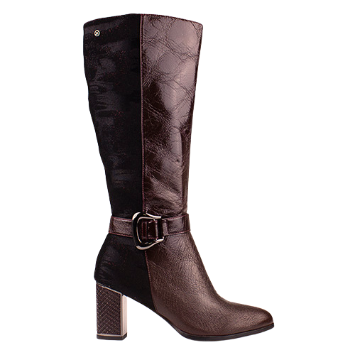 Zanni Ladies Knee Boots - Mataram One - Brown