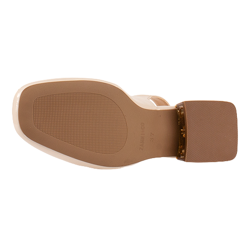 Zanni Ladies Slingback Loafers - Diraz - Nude