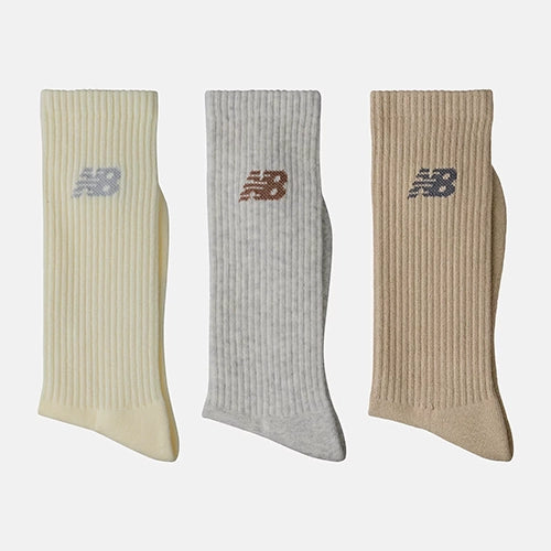 New Balance Crew 3 PK Socks - LAS33863 - Assorted