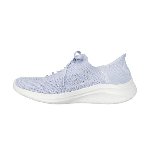 Skechers Ladies Ultra Flex Slip In Trainers - 150457 - Light Blue