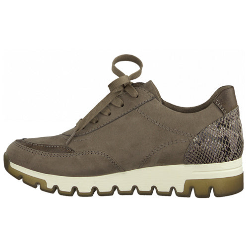 Jana Wide Fit Trainers - 23767-27 - Taupe