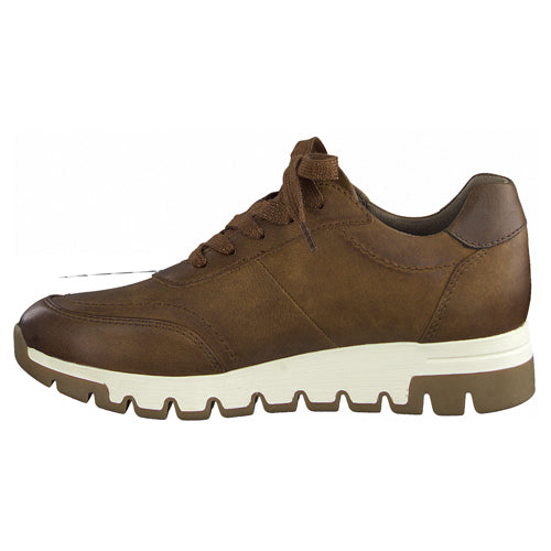 Jana Wide Fit Trainers - 23769-27 - Tan
