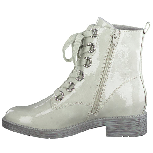 Jana Biker Boot - 25264-29 - Grey Patent