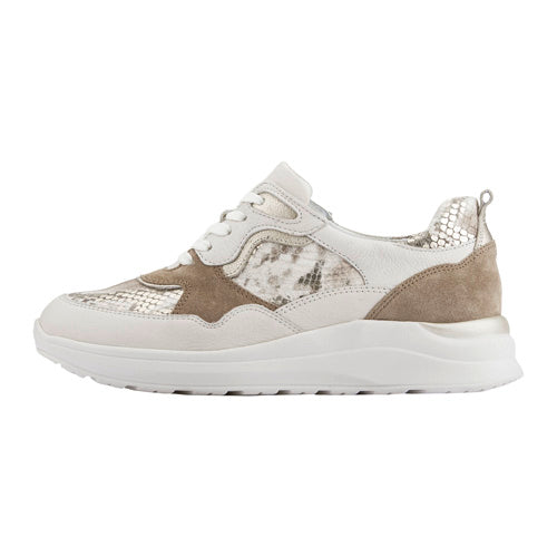 Waldlaufer Wide Fit Trainers - 760002 - Beige