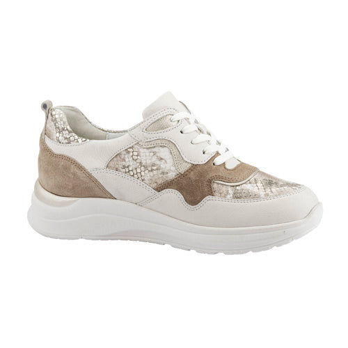 Waldlaufer Wide Fit Trainers - 760002 - Beige