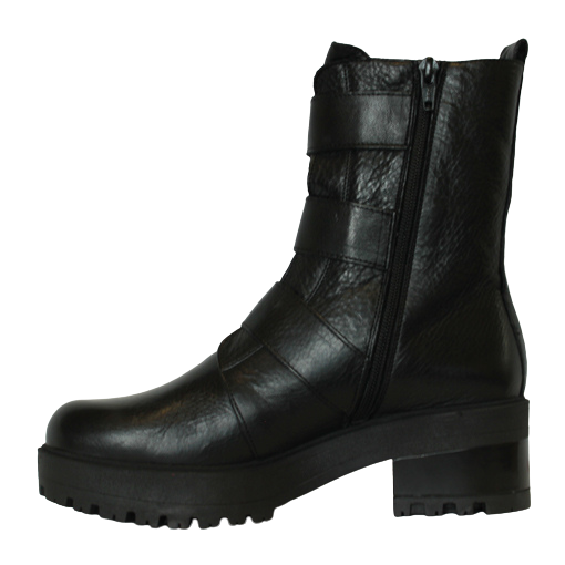 Wonders Mid Boots- E-6110 - Black