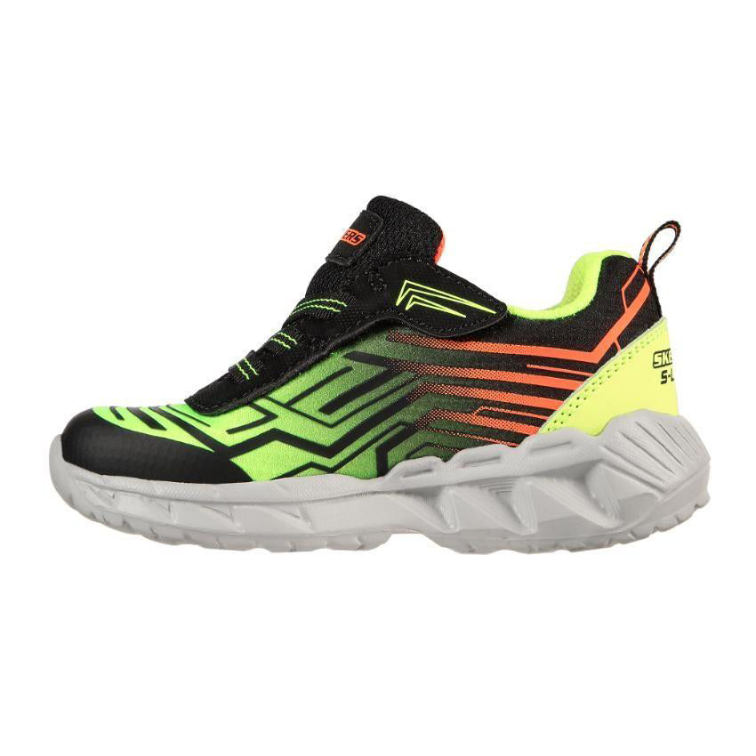Skechers Magna Lights Trainer - 401503N - Black/Yellow