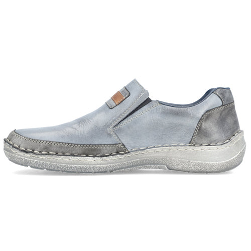 Rieker Casual Shoes - 03091-14 - Blue/Grey