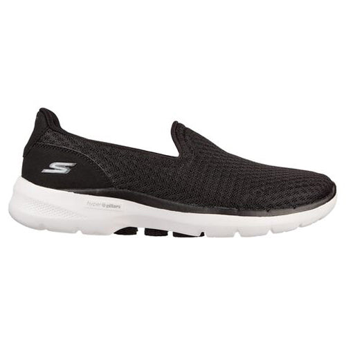 Skechers Go Walk 6 Trainers - 124508 - Black/White