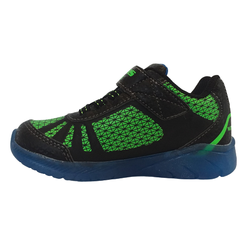 Skechers Trainers - 401520N- Black/Green