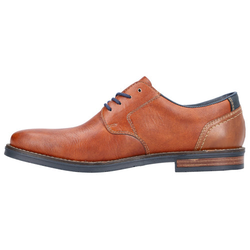 Rieker Mens Smart Casual Shoes - 13516-22 - Tan