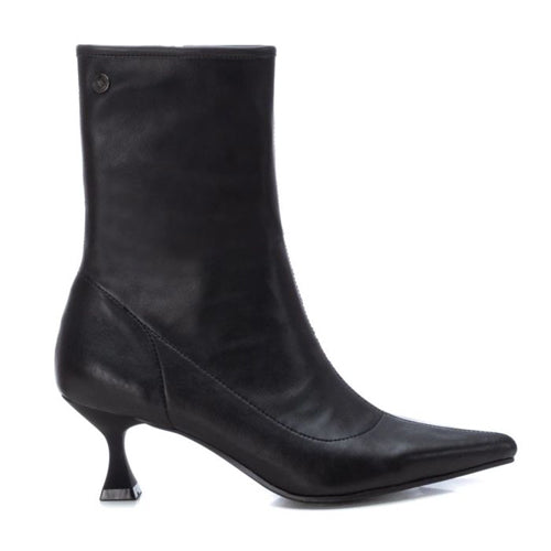 XTI Dressy Heeled Ankle Boots - 140455 - Black