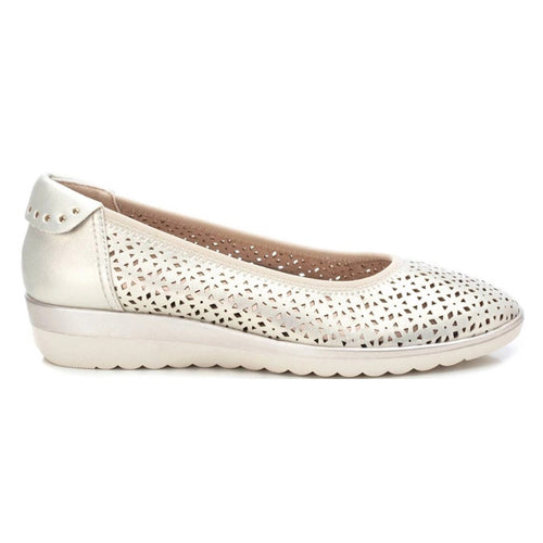 XTI Low Wedge Pumps - 141147 - Gold