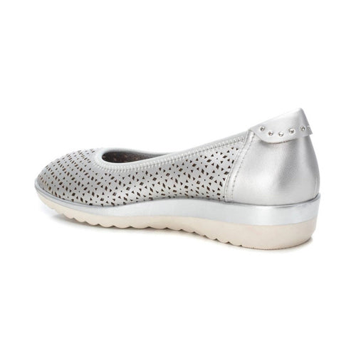 XTI Low Wedge Pumps - 141147 - Silver
