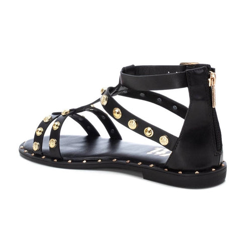 XTI Flat Sandals - 141217 - Black