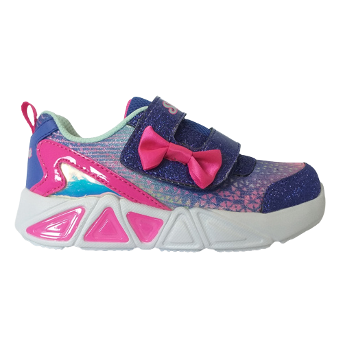 Skechers Kids Trainers - 302654N - Navy Pink
