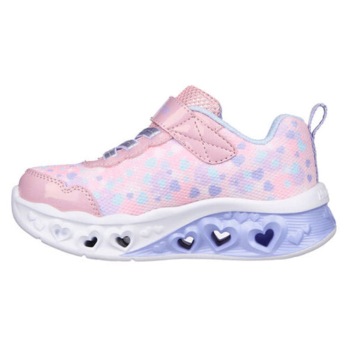 Skechers Kids Velcro Trainers - 302691N - Pink