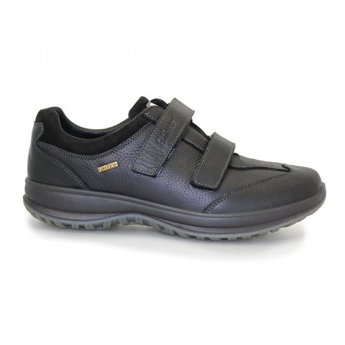 Grisport Velcro Walking Shoes - Lewis - Black