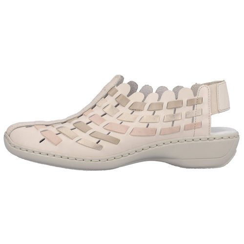 Rieker Shoes - 413V8-60 - Cream