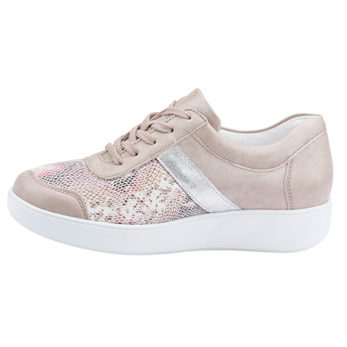 Waldaufer Wide Fit Trainers- 622K01 - Rose