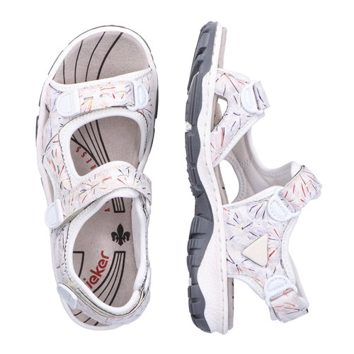 Rieker Sandals - 68872-90 - Ice