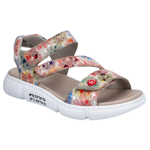 Rieker Walking Sandals - 68970-90 - Multi