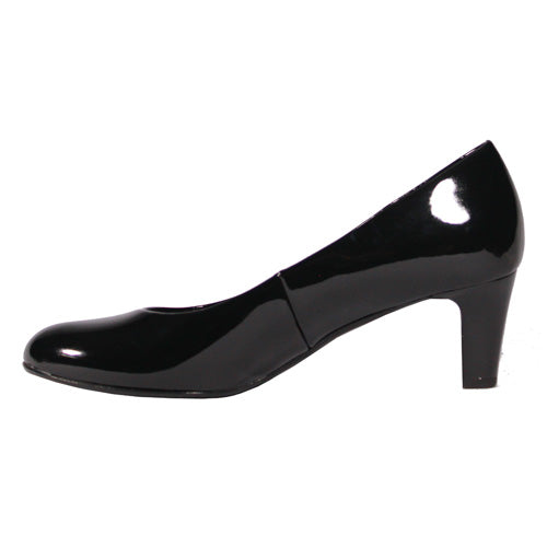 Gabor Low Heel Pumps- 61.400 - Black Patent