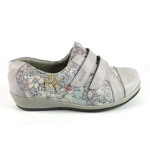 Suave Extra Wide Walking Shoes - Joy - Grey Multi