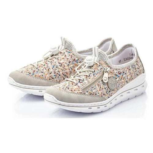 Rieker Trainers - L22Q2-40 - Grey