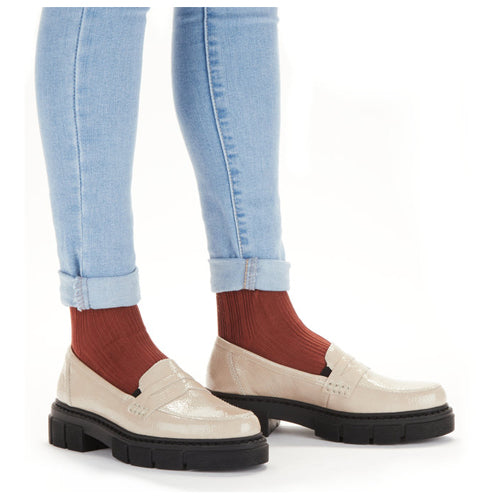Rieker Loafers - M3862-61 - White
