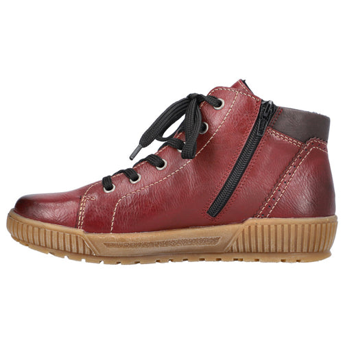 Rieker Ankle Boot - N0721-25 - Burgundy