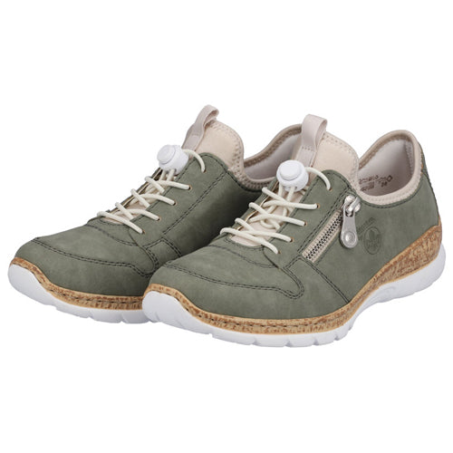 Rieker Casual Shoes - N42G0-52 - Green