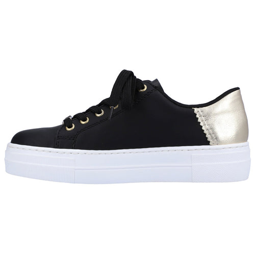 Rieker Ladies Trainers - N4931-00 - Black