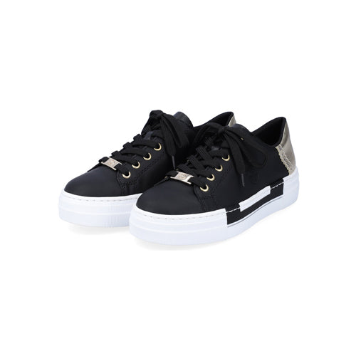 Rieker Ladies Trainers - N4931-00 - Black