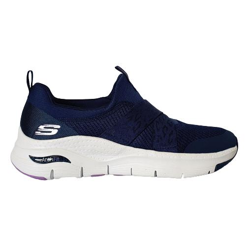 Skechers Arch Fit Modern Rhythm Trainers - 149717 - Navy