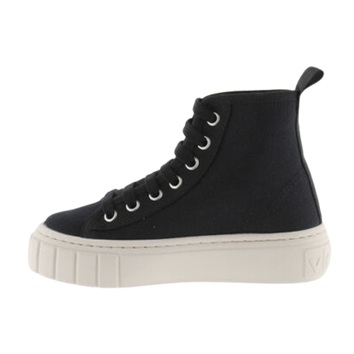 Victoria Hi Top Trainers - 1270100 Abril - Black