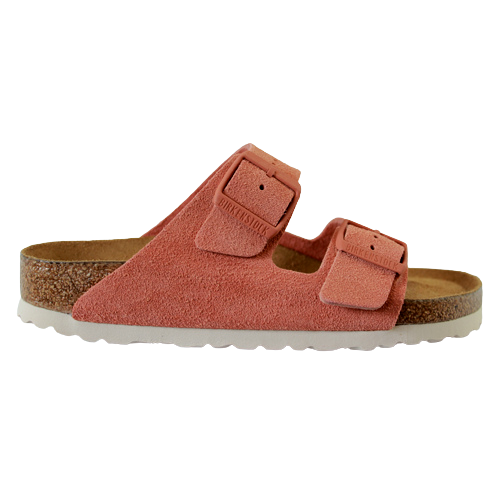 Birkenstock Narrow Fit Sandals - Arizona BS - Coral/Earth Red
